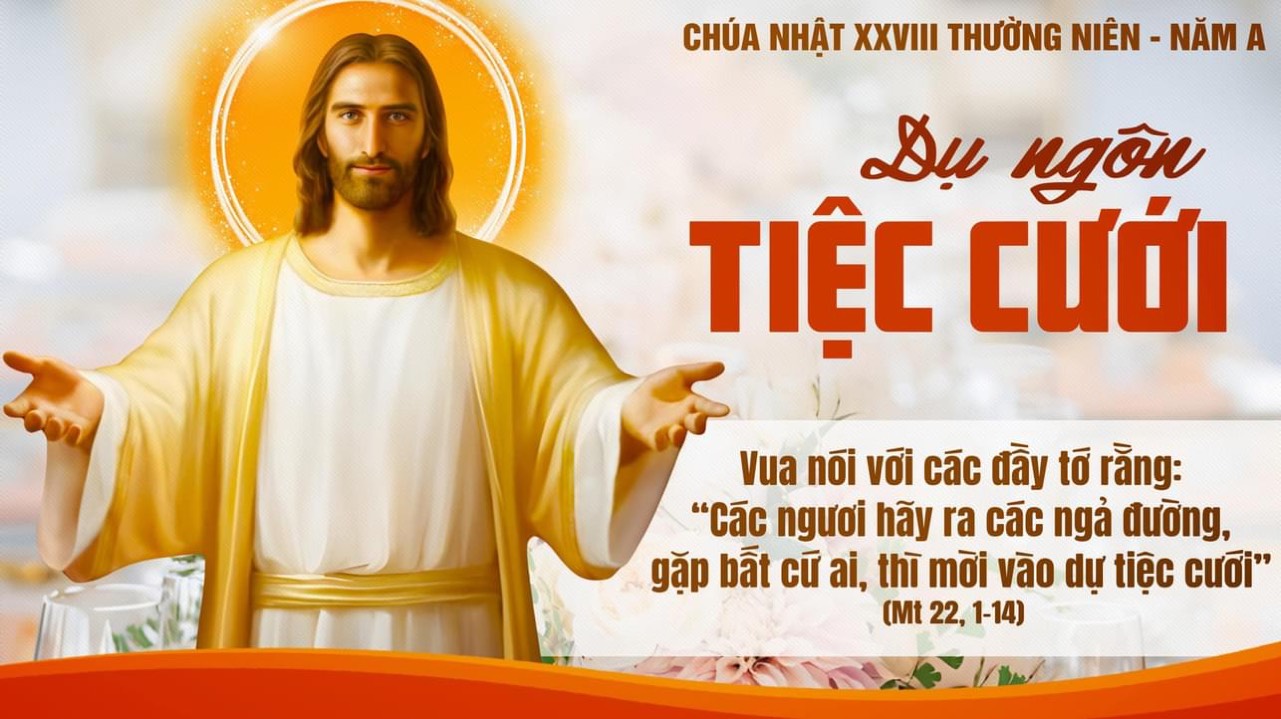 Ngày 15.10.2023: "Dụ ngôn tiệc cưới"