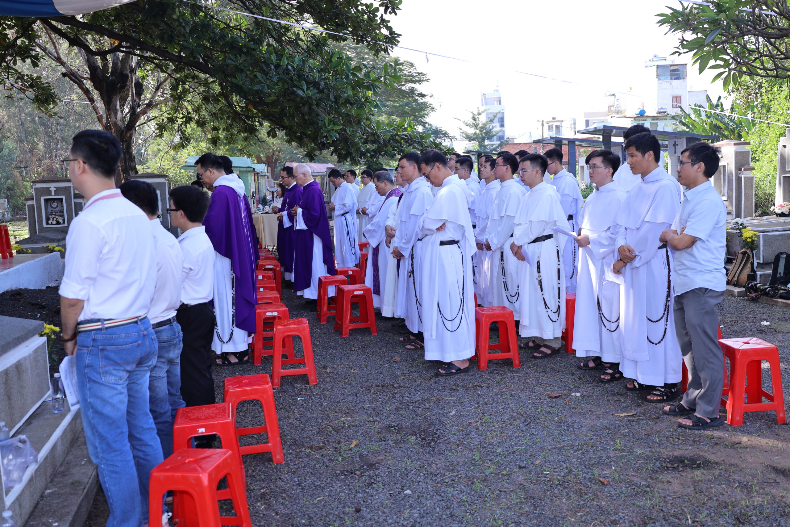 Thánh lễ tại đất thánh giáo xứ thánh Đa Minh - Ba Chuông - 04.11.2023