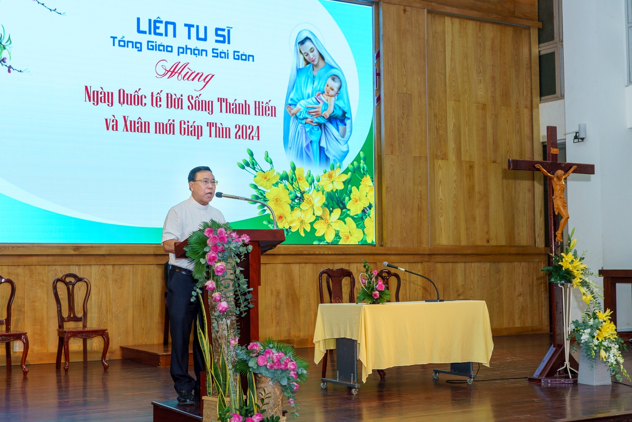 Liên Tu Sĩ TGP Sài Gòn: mừng ngày Quốc Tế Đời Sống Thánh Hiến và chúc mừng năm mới 2024