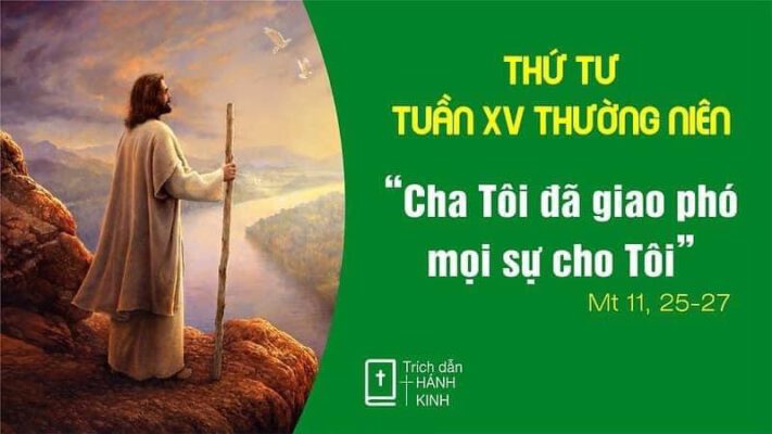 Ngày 17-07-2024, Thứ Tư Tuần XV – Mùa Thường Niên