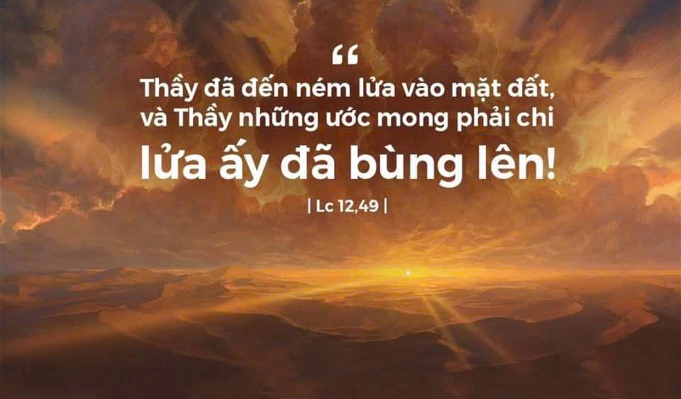 Ngày 17-08-2025, Chúa Nhật XX Thường Niên Ngày 17-08-2025, Chúa Nhật XX Thường Niên