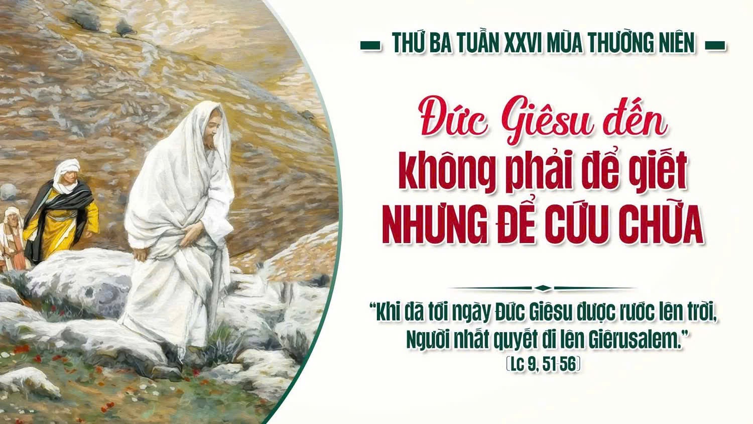 Ngày 30-09-2025, Thứ Ba, tuần XXVI mùa Thường Niên Ngày 30-09-2025, Thứ Ba, tuần XXVI mùa Thường Niên