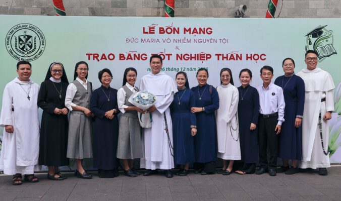 Mừng lễ Đức Maria Vô Nhiễm Nguyên Tội – Bổn mạng Trung tâm Thần học Sedes Sapientiae