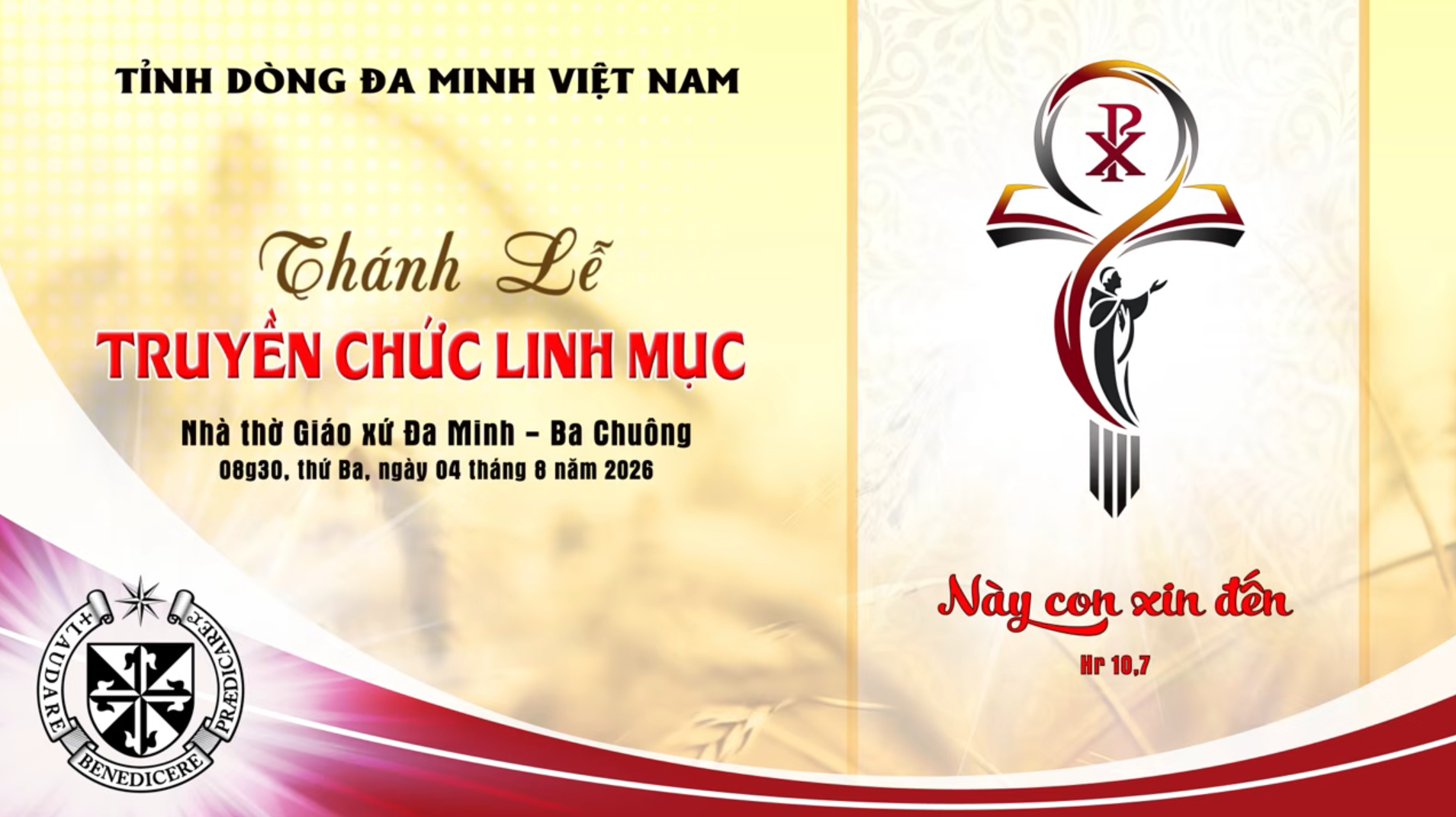GIÁO XỨ THÁNH ĐA MINH (BA CHUÔNG)