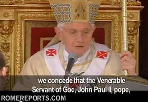 Mừng Chân Phước Giáo Hoàng Gioan Phaolô II