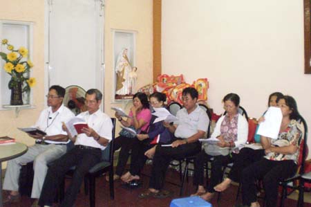 Buổi họp Curia đầu tiên tại giáo xứ Đaminh