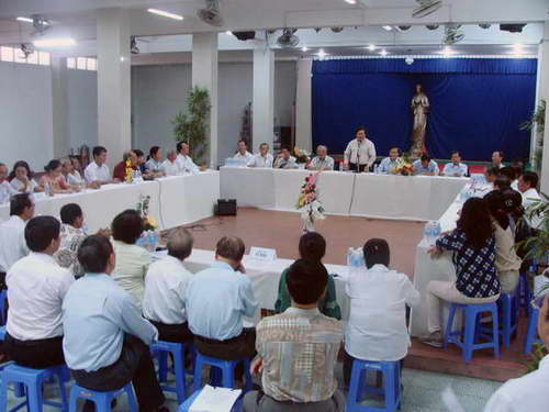 Hội thảo chuẩn bị Công nghị Giáo phận