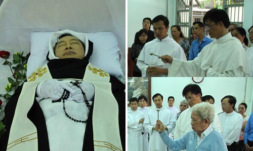 Hình ảnh cha Đỗ Chung về với Tu Viện - Giáo xứ